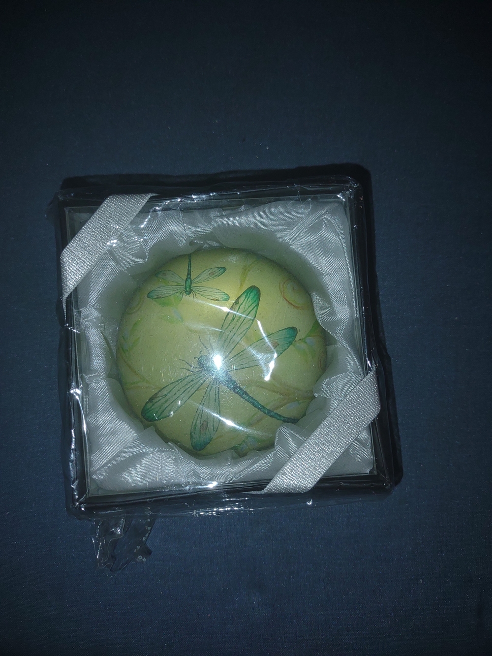 Home Essentials Black and White Decorative Paperweight